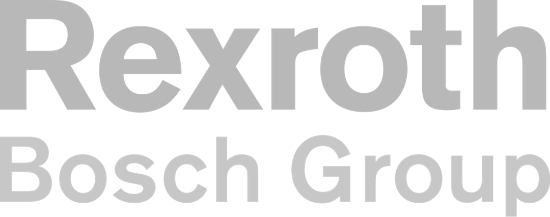 logo rexroth grau